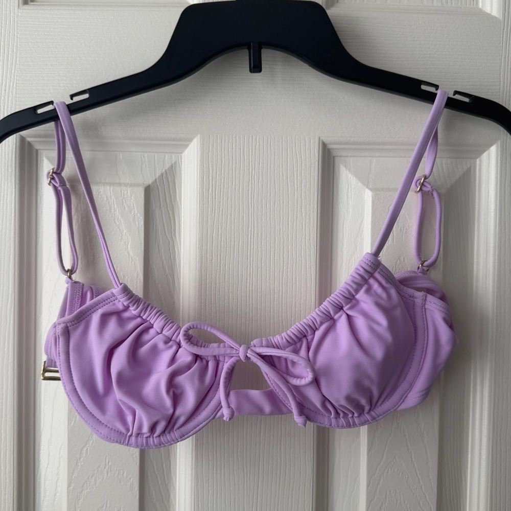 Xhilaration Lilac Women's Swim Bikini Top